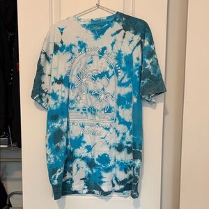 Glade Blue and White Tie-Dye Shirt